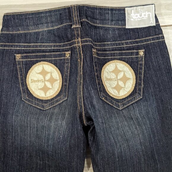 Touch NFL Steelers Boot Cut Jeans - Picture 5 of 6